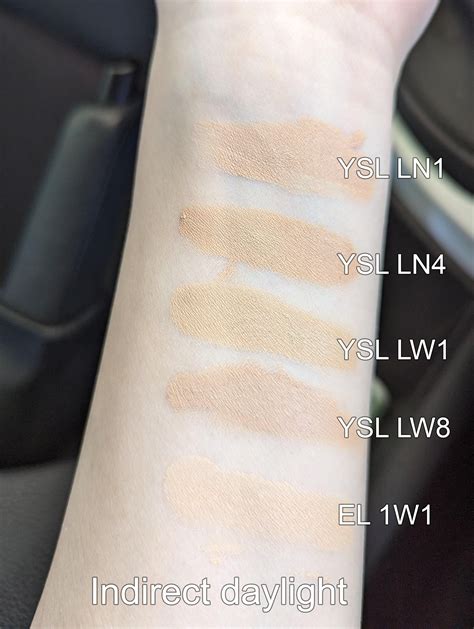 estee lauder double wear vs ysl all hours|“The List” All The Foundations I’ve Reviewed from Best to Worst.